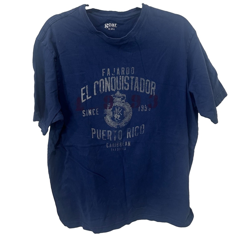 Fajardo‎ El Conquistador Puerto Rico Resort Blue T Shirt XL